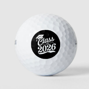 Klasse 2026 Abschluss für den Abschluss eines Schu Golfball