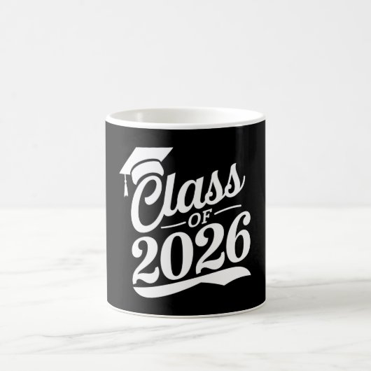 Klasse 2026 Abschluss für den Abschluss eines Schu Kaffeetasse (Mittel)