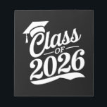 Klasse 2026 Abschluss für den Abschluss eines Schu Notizblock<br><div class="desc">Klasse 2026 Abschluss für den Abschluss eines Schulabschlusses</div>