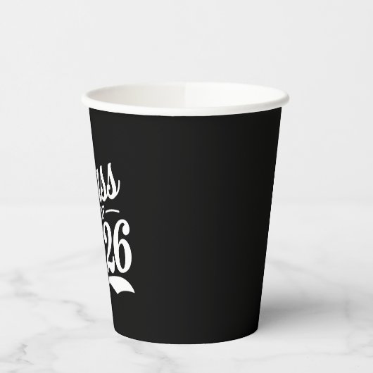 Klasse 2026 Abschluss für den Abschluss eines Schu Pappbecher (Links)