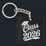 Klasse 2026 Abschluss für den Abschluss eines Schu Schlüsselanhänger<br><div class="desc">Klasse 2026 Abschluss für den Abschluss eines Schulabschlusses</div>