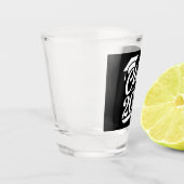 Klasse 2026 Abschluss für den Abschluss eines Schu Schnapsglas (Links)