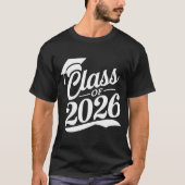 Klasse 2026 Abschluss für den Abschluss eines Schu T-Shirt (Vorderseite)