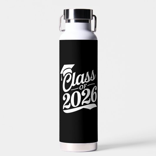 Klasse 2026 Abschluss für den Abschluss eines Schu Trinkflasche (Vorne)