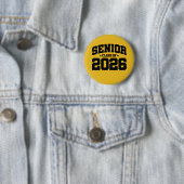 Klasse 2026 Abschluss in der Hochschule Senior 202 Button (Beispiel)