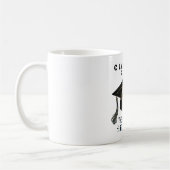 Klasse 2026 Abschluss Kompass Mortarboard Kaffeetasse (Links)