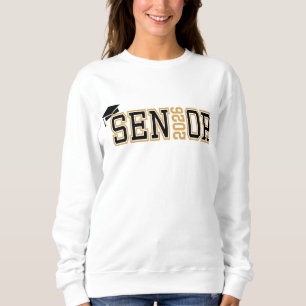 Klasse 2026 Abschluss Senior Orange Black Sweatshirt