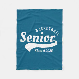Klasse 2026 Basketball Senior Night Design Fleecedecke