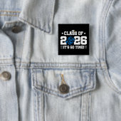 Klasse 2026 Blue Cheer Abschluss Es ist losgeht Button (Beispiel)