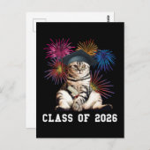 Klasse 2026 CAT Lover Postkarte (Vorne/Hinten)