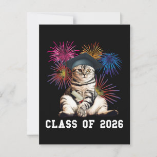 Klasse 2026 CAT Lover Postkarte