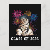 Klasse 2026 CAT Lover Postkarte (Vorderseite)