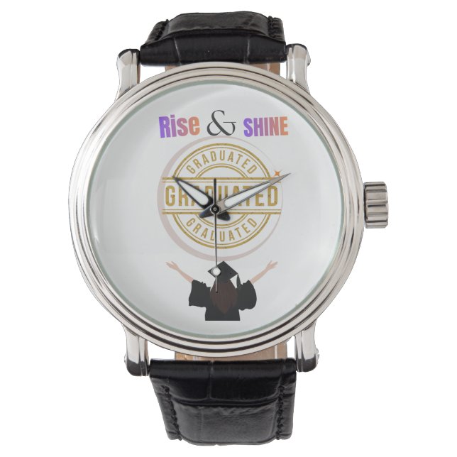 Klasse 2026 Elite 🎓 Armbanduhr (Vorderseite)