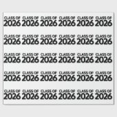 Klasse 2026 geschenkpapier (Flach)