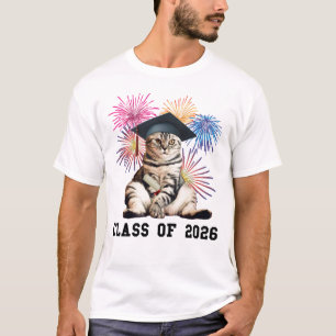Klasse 2026 Katzenliebhaber T-Shirt