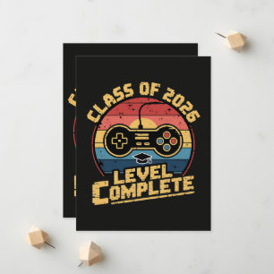 Klasse 2026 Level abgeschlossen Ankündigung