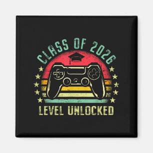 Klasse 2026 Level freigeschalteter Videospieler Se Magnet
