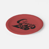 Klasse 2026 pappteller (Schrägansicht)