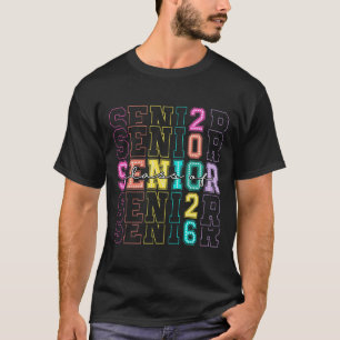 Klasse 2026 Senior 2026 Zurück zur Schule 2026 Abs T-Shirt