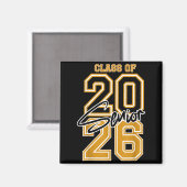 Klasse 2026 Senior - Abschluss 2026  Magnet (Vorderseite/Rückseite)