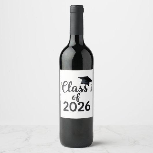 Klasse 2026 weinetikett (Vorderseite)
