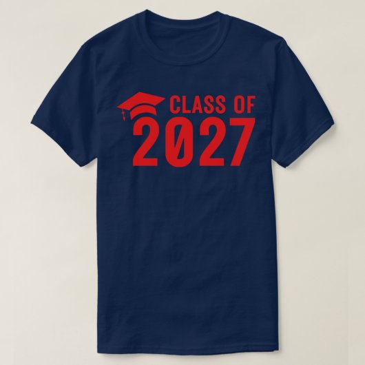 Klasse 2027 13 T-Shirt (Design vorne)