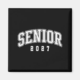 Klasse 2027 Abschlussjahr College Schulabschluss Magnet