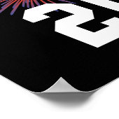 Klasse 2027 Abschlussjahr Poster (Ecke)