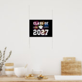 Klasse 2027 Abschlussjahr Poster (Küche)