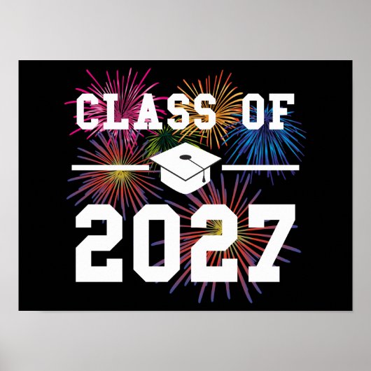 Klasse 2027 Abschlussjahr Poster (Vorne)
