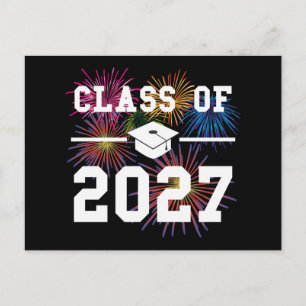 Klasse 2027 Abschlussjahr Postkarte