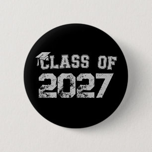 Klasse 2027 Abschlussklasse 2026 Absolvent Button