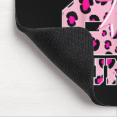 Klasse 2027 Junior Leopard rosa Schleife Mädchen-S Mousepad (Ecke)