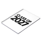 Klasse 2027 notizblock (Linke Seite)