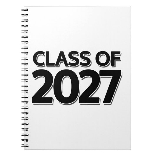Klasse 2027 notizblock (Vorderseite)