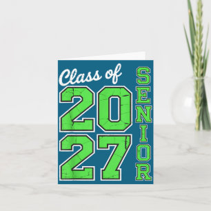 Klasse 2027 Senior 27 High Karte