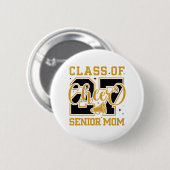 Klasse 2027 Senior Cheer Mom Button (Vorne & Hinten)