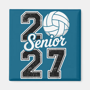 Klasse 2027 Volleyball Senior 2027 Design Magnet