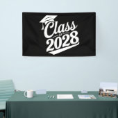 Klasse 2028 Abschluss für den Abschluss eines Schu Banner (Messeveranstaltung)