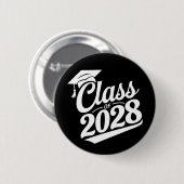Klasse 2028 Abschluss für den Abschluss eines Schu Button (Vorne & Hinten)