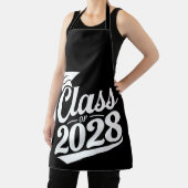 Klasse 2028 Abschluss für den Abschluss eines Schu Schürze (InSitu)