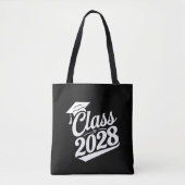 Klasse 2028 Abschluss für den Abschluss eines Schu Tasche (Vorderseite)