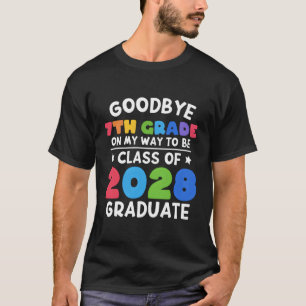 Klasse 2028 Grad 7 T-Shirt
