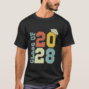 Klasse 2028 Hochschule 2028 Abschluss T-Shirt