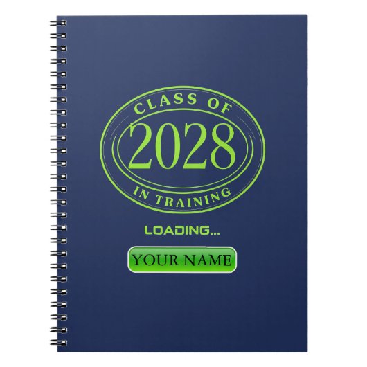 Klasse 2028 in Ausbildung Notizblock (Vorderseite)