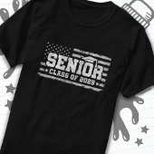 Klasse 2029 Abschluss American Flag Senior 2029 T-Shirt