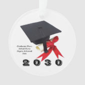 Klasse 2030 Abschluss Day by Janz Ornament (Vorderseite)