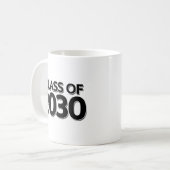 Klasse 2030 kaffeetasse (Vorderseite Links)