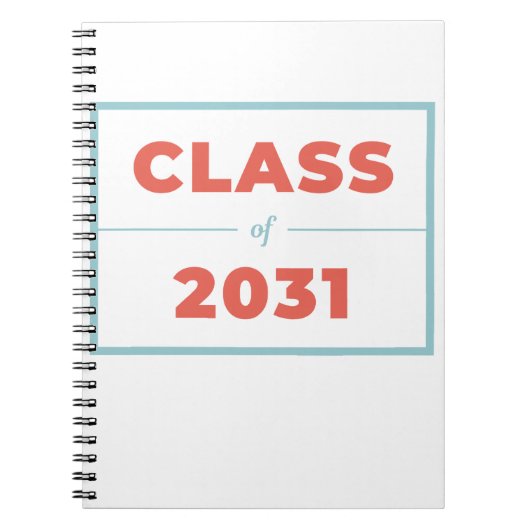 Klasse 2031 notizblock (Vorderseite)