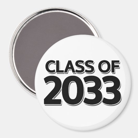 Klasse 2033 magnet (Vorderseite/Rückseite)